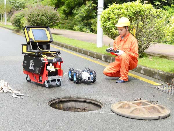 遂川管道机器人检测