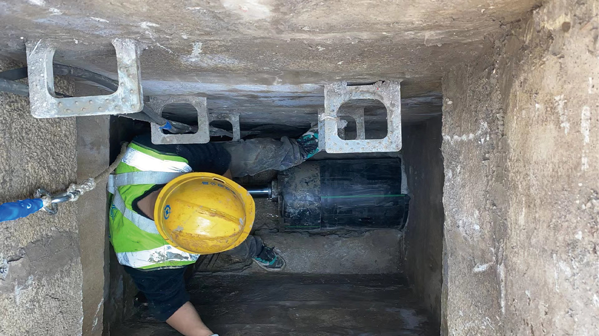 遂川HDPE短管内衬法